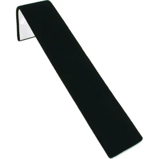 Black Velvet Bracelet Display Ramp Jewelry Showcase 8" {2}