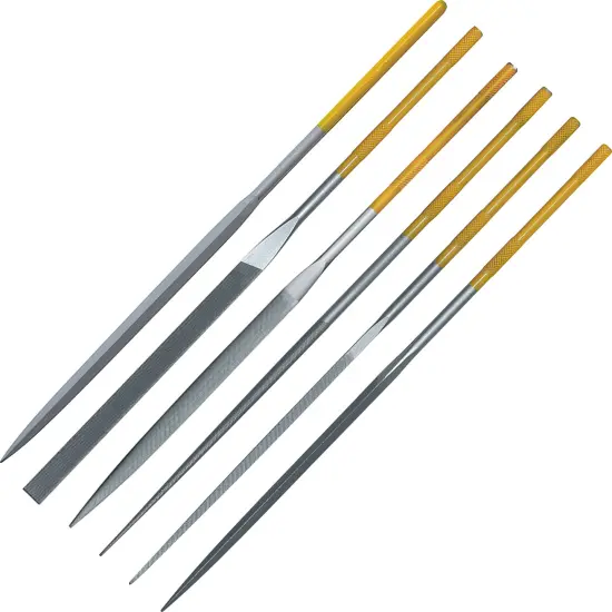 6 Valtitan #2 Cut Needle Files {1}