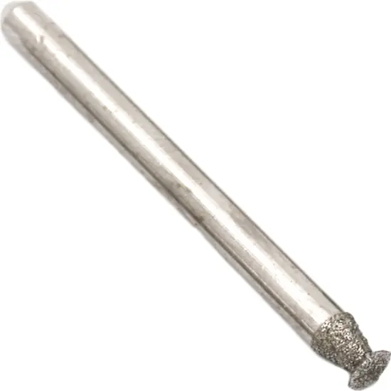 5 Diamond Coated Burs Jewelers Lapidary Rotary Tools {5}