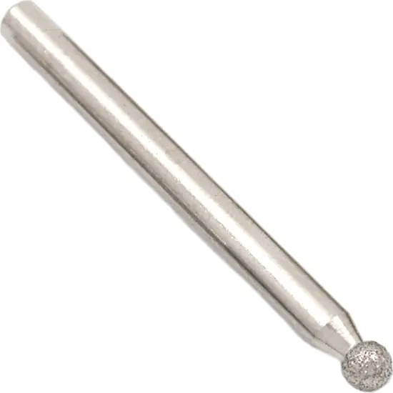 5 Diamond Coated Burs Jewelers Lapidary Rotary Tools {3}