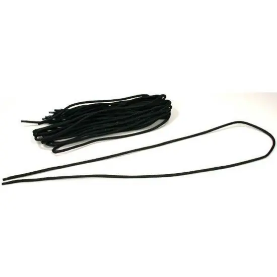 12 Black Nylon Bolo Cords 36" {1}