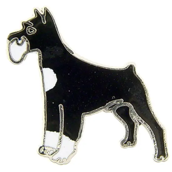 Schnauzer Pin 1" {1}
