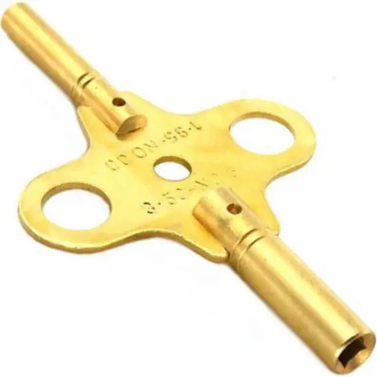3 Double End Clock Keys Clockmakers Winding 1.75-3.5mm {4}