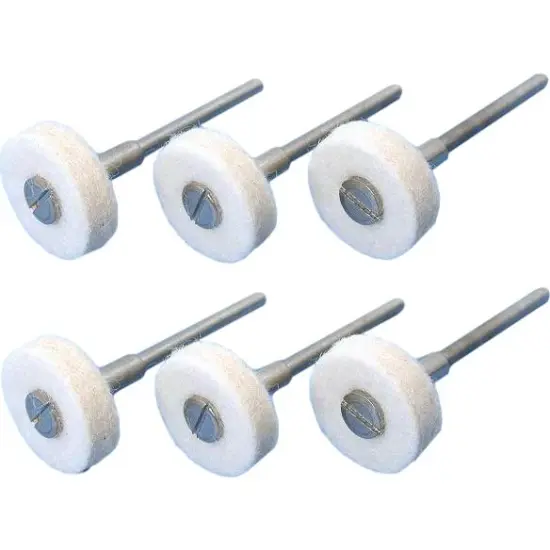 6 Buffing Wheels Jewelry Metal Polishing Rotary Tools {1}