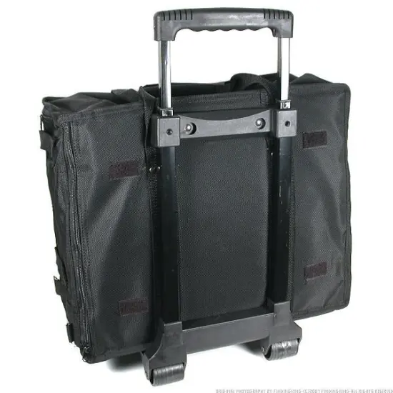 Jewelry Display Black Carrying Case w/ Wheels & Handle {3}