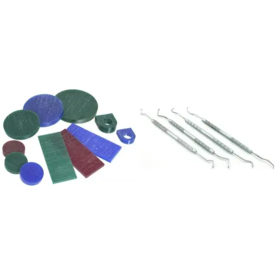 11Pc Jewelers Jewelry Wax Assortment & 4 Wax Sculpting Carving Carver Tools Pics {1}