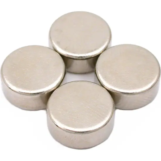4 Neodymium Rare Earth Magnets 7/16" Strong Magnet Round Disc Craft Tool {1}