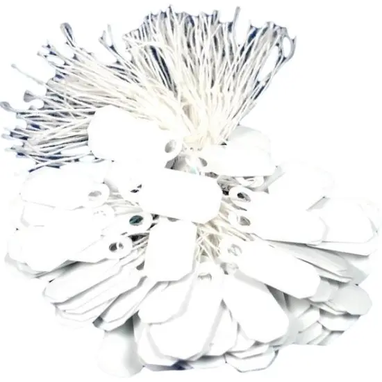 100 Arch Crown String Price Tags Jewelry Sale Displays {1}