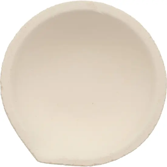 Crucible, Fused Silica,100 dwt, Item No. 22.782 {4}