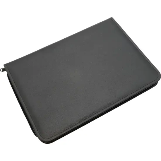 Black 20 Slot Watch Bracelet Display Folder Travel Showcase {3}