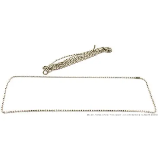 Bead Chains Nickel Plated 30" 3Pcs {1}