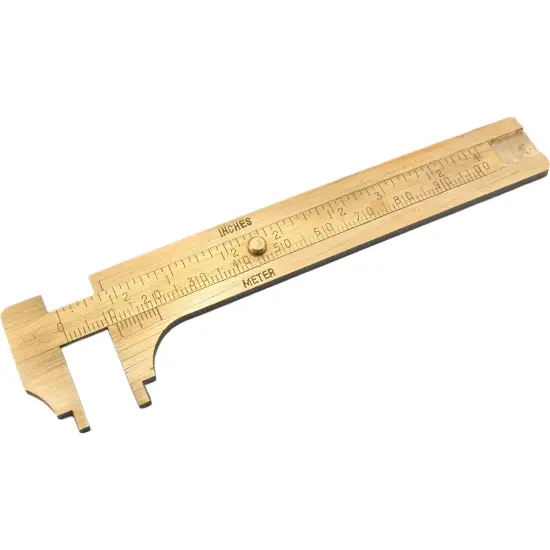 Swiss Design Wire & Sliding Gauge Jewelers Measure Tool {3}