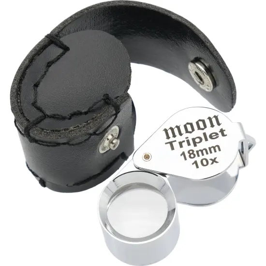 10X Chrome Jewelers Loupe 18mm {4}
