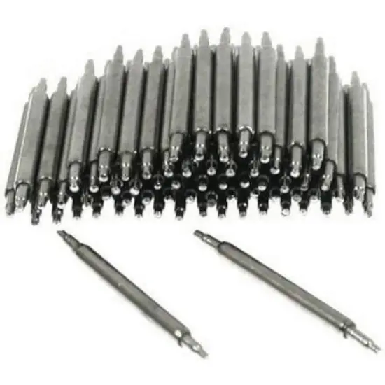48 Watch Band Spring Bars Replacement Pins 9/16" Parts {1}