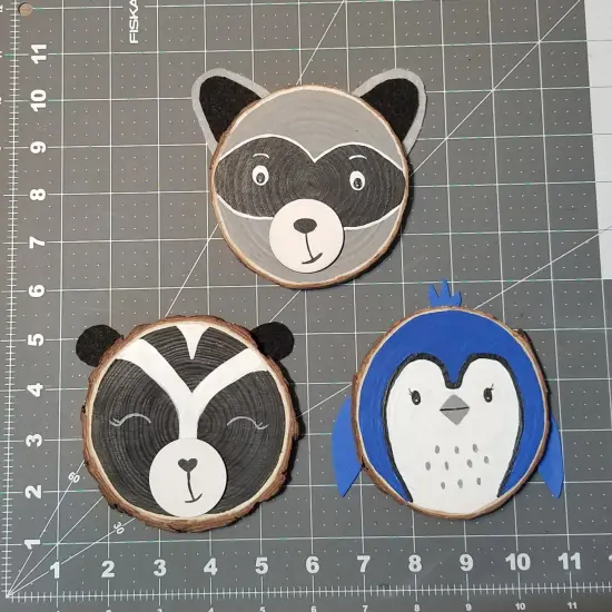 Ink and Trinket Kids DIY Forest Animal Party Favors, Individually Wrapped Craft Kit for Kids {4}