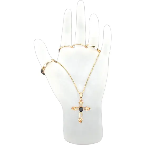 White Hand Bracelet Chain Display Jewelry Showcase Unit {2}