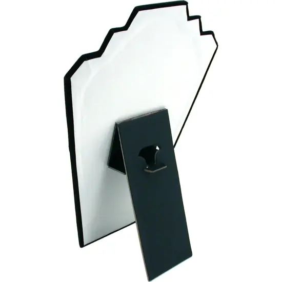 12.5" Black Velvet Jewelry Easel Display Stand Tower Rack for Home Bedroom (6 Pack) {3}