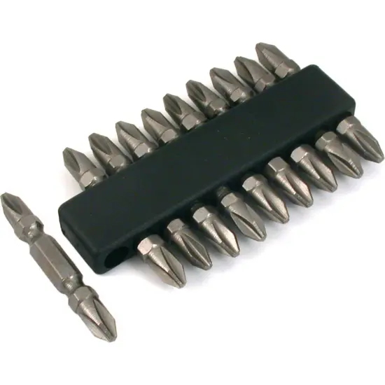 10 Double End Phillips Screwdriver Bits Power 2" Tools {1}