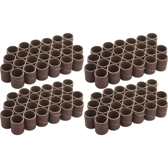 96 Abrasive Sanding Bands Drum Rotary Tool Fine .75" {2}