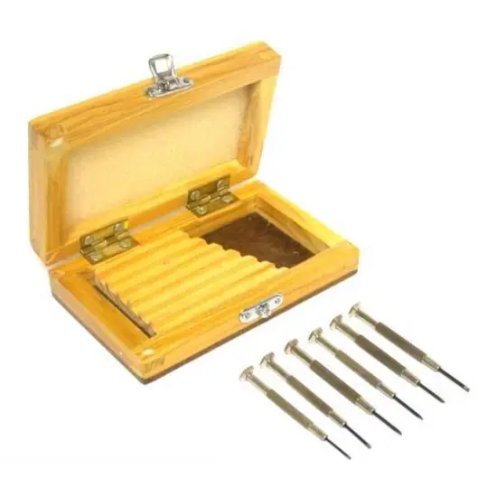 6 Precision Screwdrivers for Watch Repair {1}