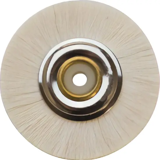 2" Nylon Center Brush Soft 1/8" Arbor Hole {1}