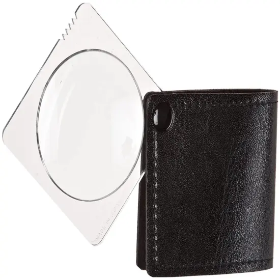 Donegan V906 Pocket Magnifier with Glass Lens, 3.25X Magnification, 45mm Lens {1}