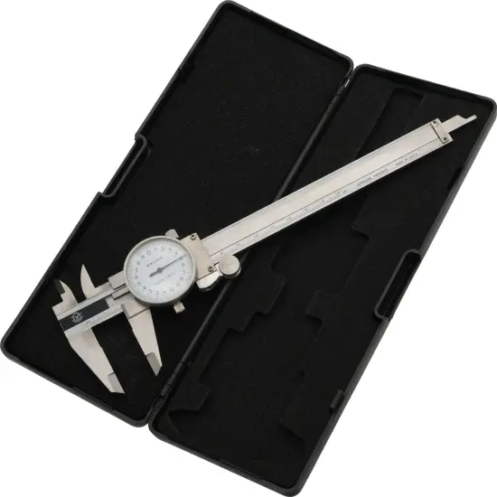 Dial Vernier Caliper 3 Way Measuring Gauge 150mm Tool {6}