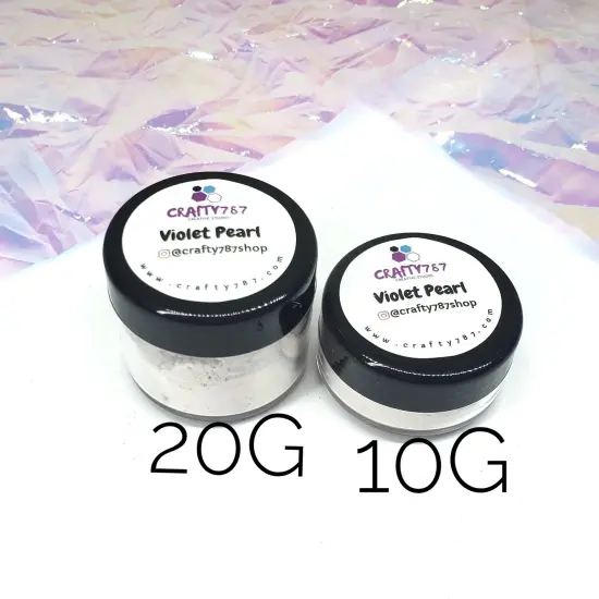 Violet Pearl Mica Powder {2}