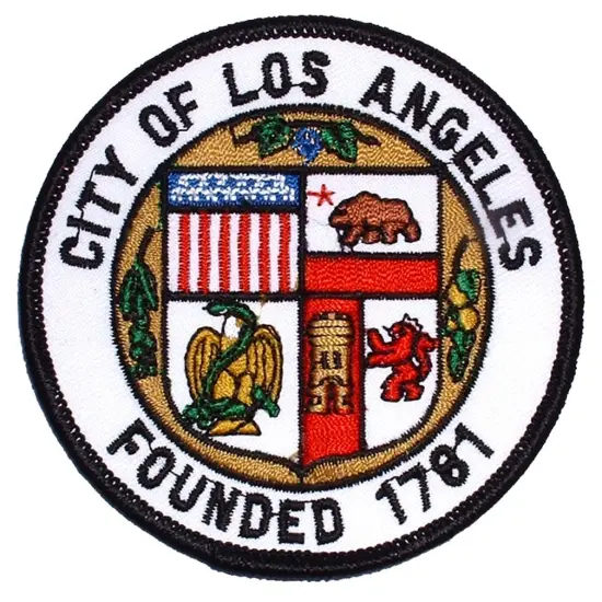 City Of Los Angeles Patch 3" {1}