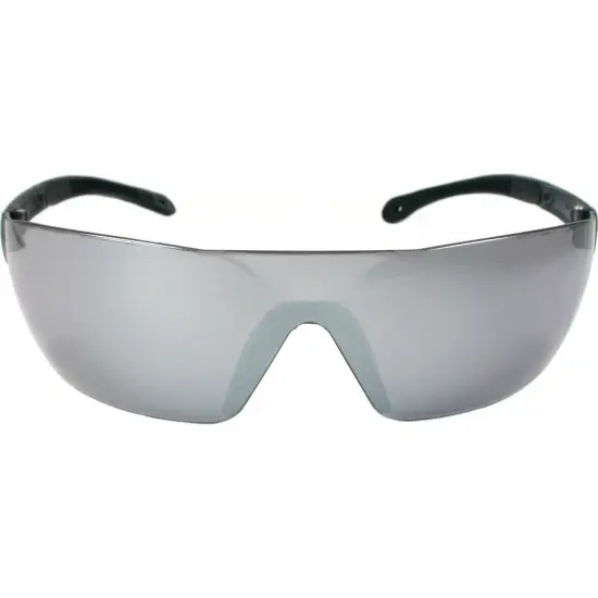 Radians RS1-60 Rad-Sequel Rubber Tipped Lightweight Glasses with Silver Mirror Lens {2}