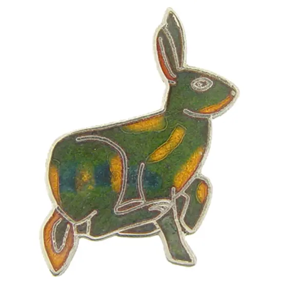 Jack Rabbit Pin 1" {1}