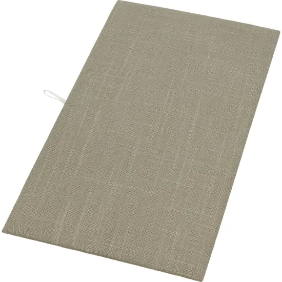 Jewelry Display Pad Grey Linen 14 1/8" x 7 5/8" {1}