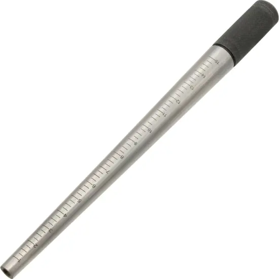 JSP Ring Mandrel Steel, Marked 1-15, Ungrooved, Plain Steel Handle {1}