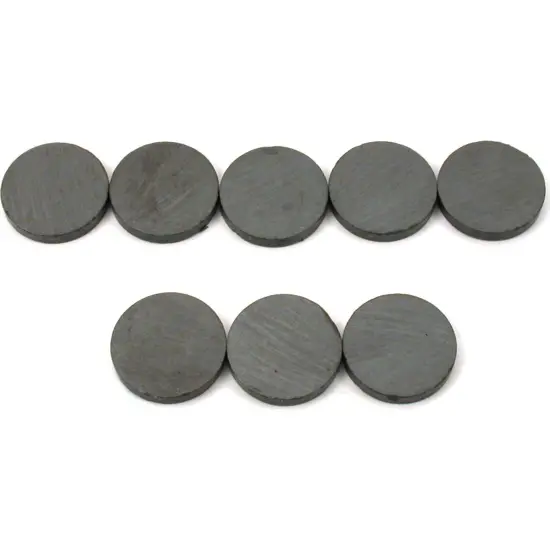 Lot Of 80 Round Disc Type Magnets Craft Magnet 3/4" {3}