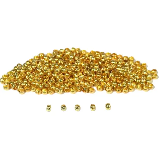 400 Brass Crimp Beads Stringing Jewelry Beading Parts {1}