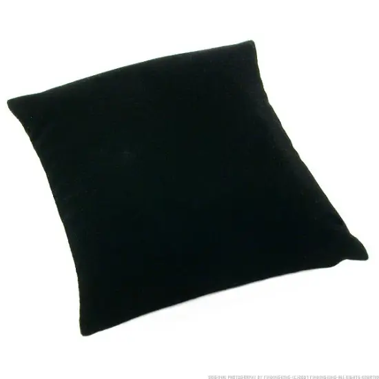 Black Velvet Watch Bracelet Pillow Jewelry Display {2}