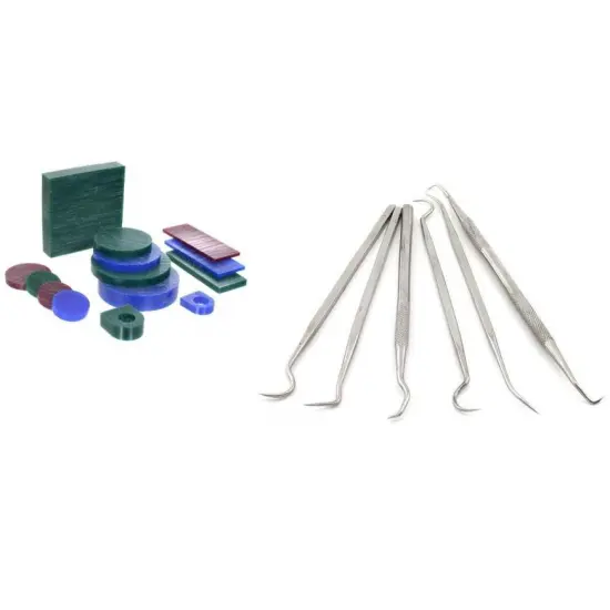 14Pc Ferris File A Wax Assortment with 6 Wax Carving Picks {1}