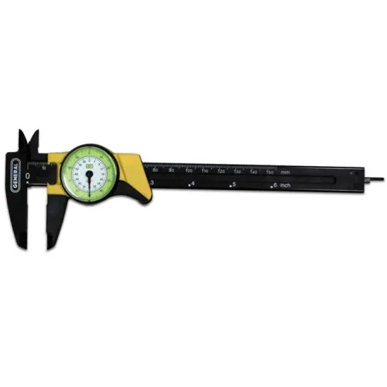 SLIDING DIAL CALIPER MM PLASTIC {1}