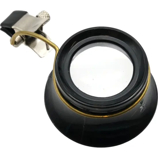 10x Clip-On Eye Glasses Loupe Jewelers Opti Magnifier {1}