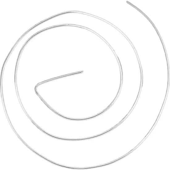 5 ft Sterling Silver Round Wire Half Hard 20 Gauge New {1}