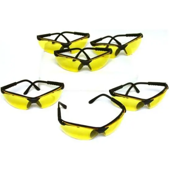 Hunting Aviation Adjustable Amber Glasses 6 {1}