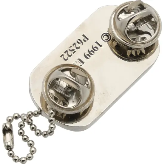 EagleEmblems P62522 Pin-Usn, Dad Dog Tag (1") {3}