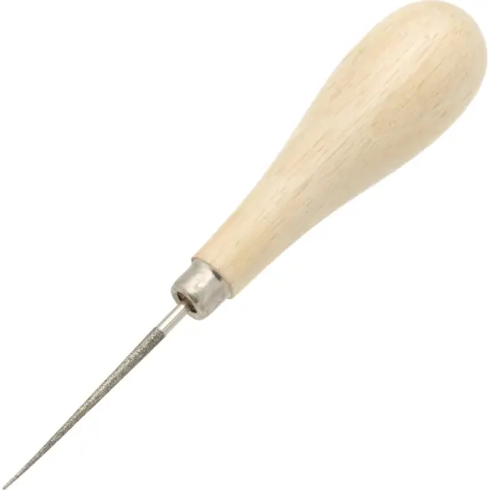 2 Piece Diamond Coated Bead Reamer Set With Wooden Handles {2}