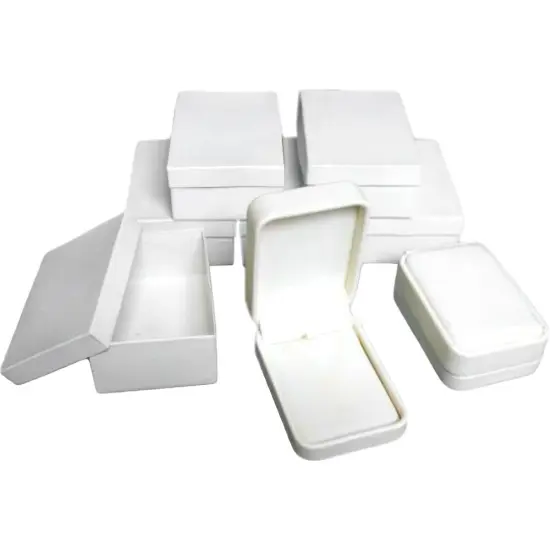 6 Diamond Pendant & Chain Gift Display Boxes {1}