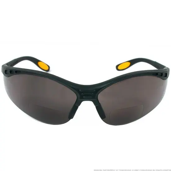 1.5X DeWALT Bifocal Smoke Lens Safety Glasses Pack of 6 {3}