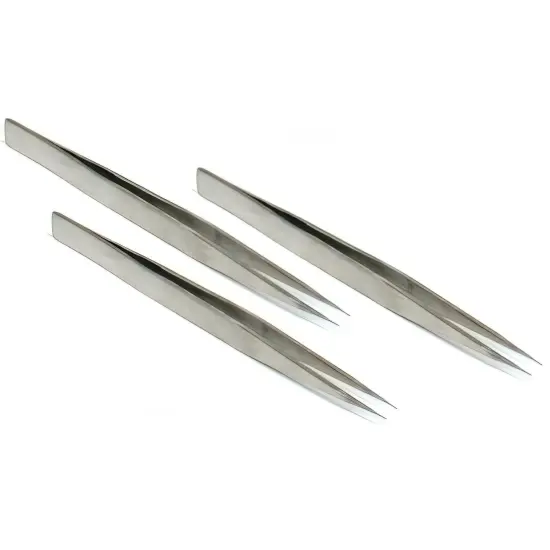 3 Anti Acid Antimagnetic #1 Soldering Jewelry Tweezers {1}