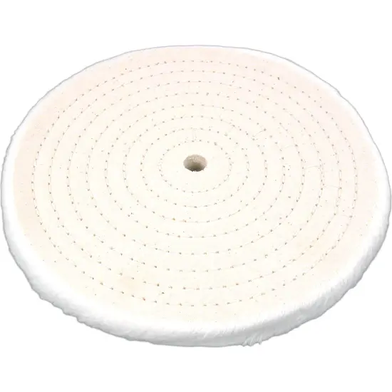 4 Jewelers Rotary Tool Cotton Buffing Polishing Wheels 8" {2}
