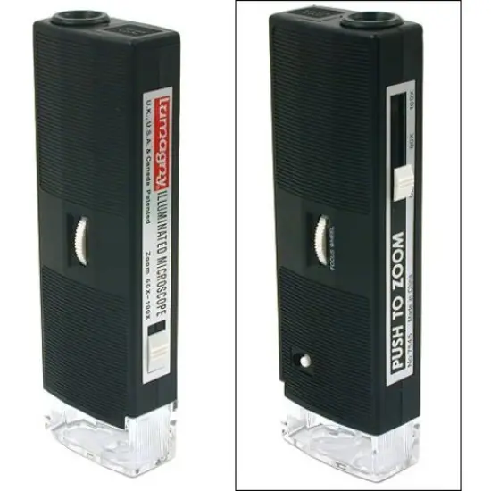10X Loupe Illuminated Magnifier Microscope 60X to 100X {2}