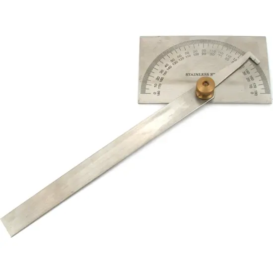 Square Protractor Machinist Millimeter Measuring Tool {1}