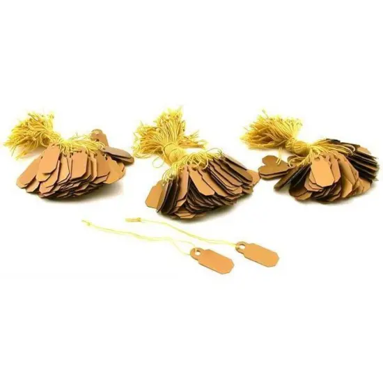 300 Gold String Price Tags Jewelry Ring Sale Display (300 ... {1}